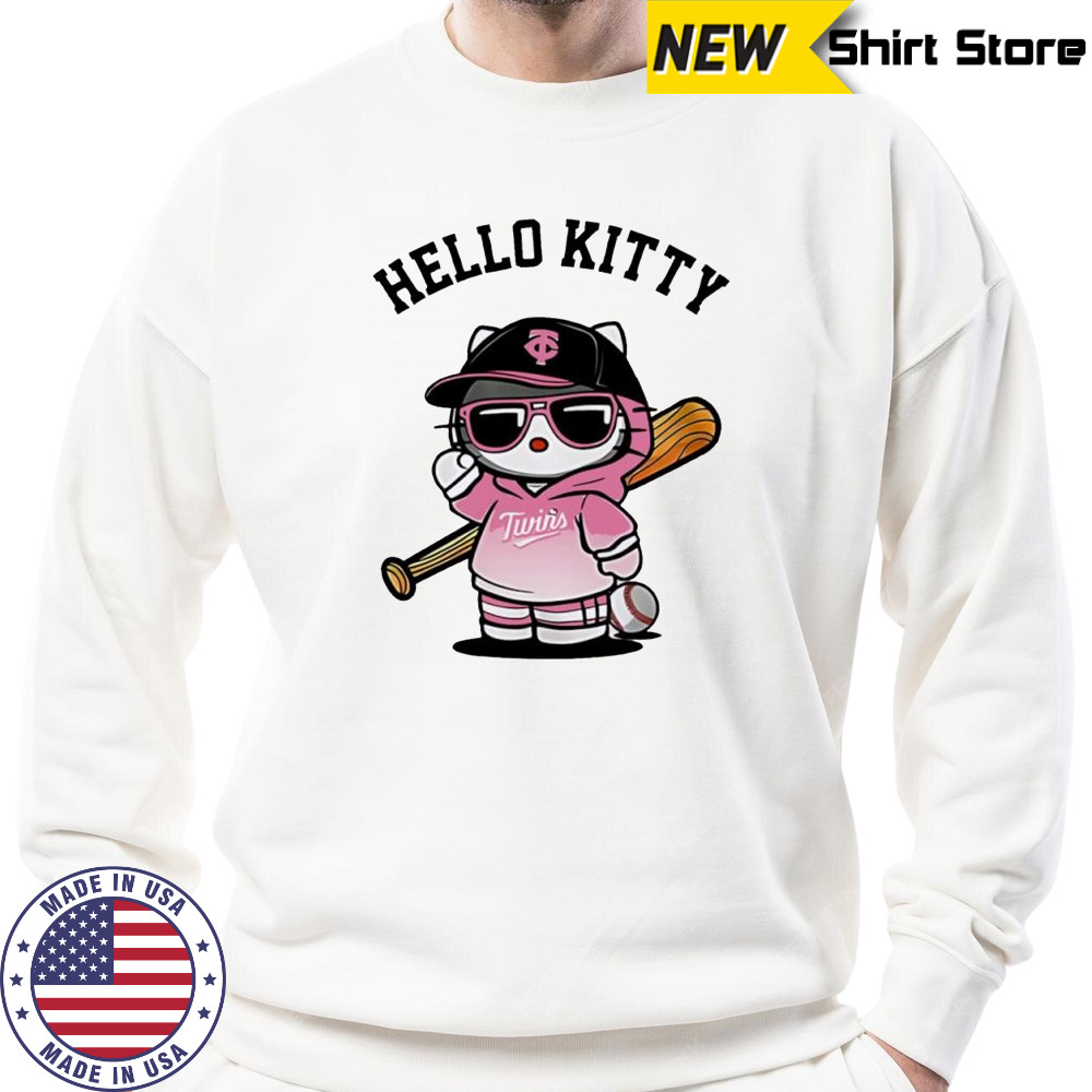 Minnesota Twins Hello Kitty Night For Fans mlb shirt Sweatshirt