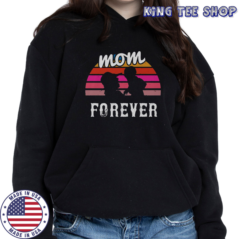 Mom Forever Retro Sunset T-Shirt Hoodie