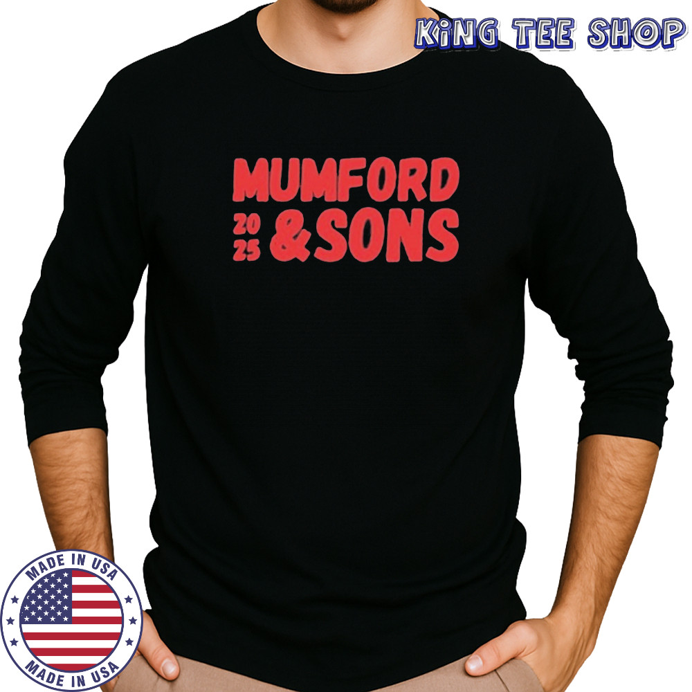 Mumford & Sons 2025 T-Shirt Long Sleeved