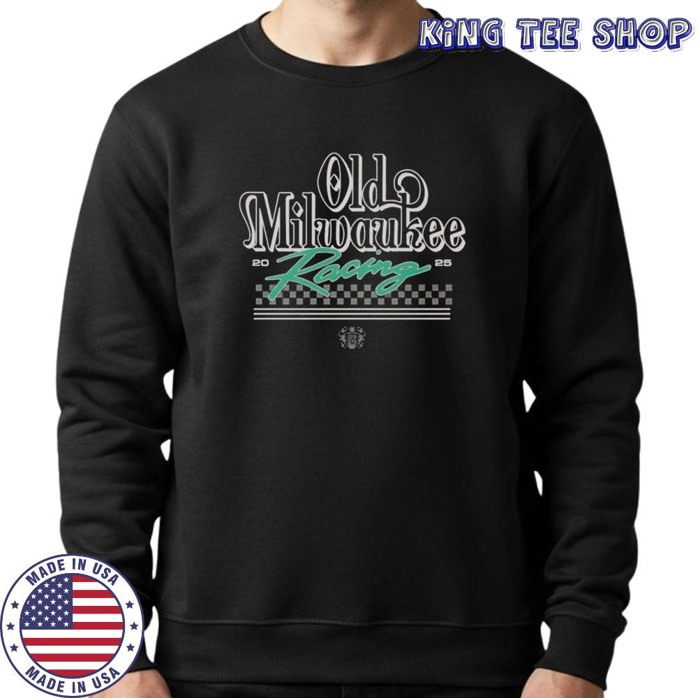 Old Milwaukee Neon Drift Racing 2025 T-Shirt Sweatshirt