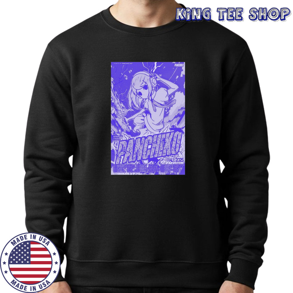 Panchiko Fall Tour 2025 Poster T-Shirt Sweatshirt