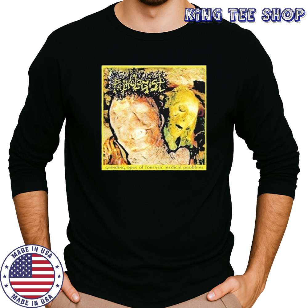 Pathologist Grinding Opus T-shirt Long Sleeved