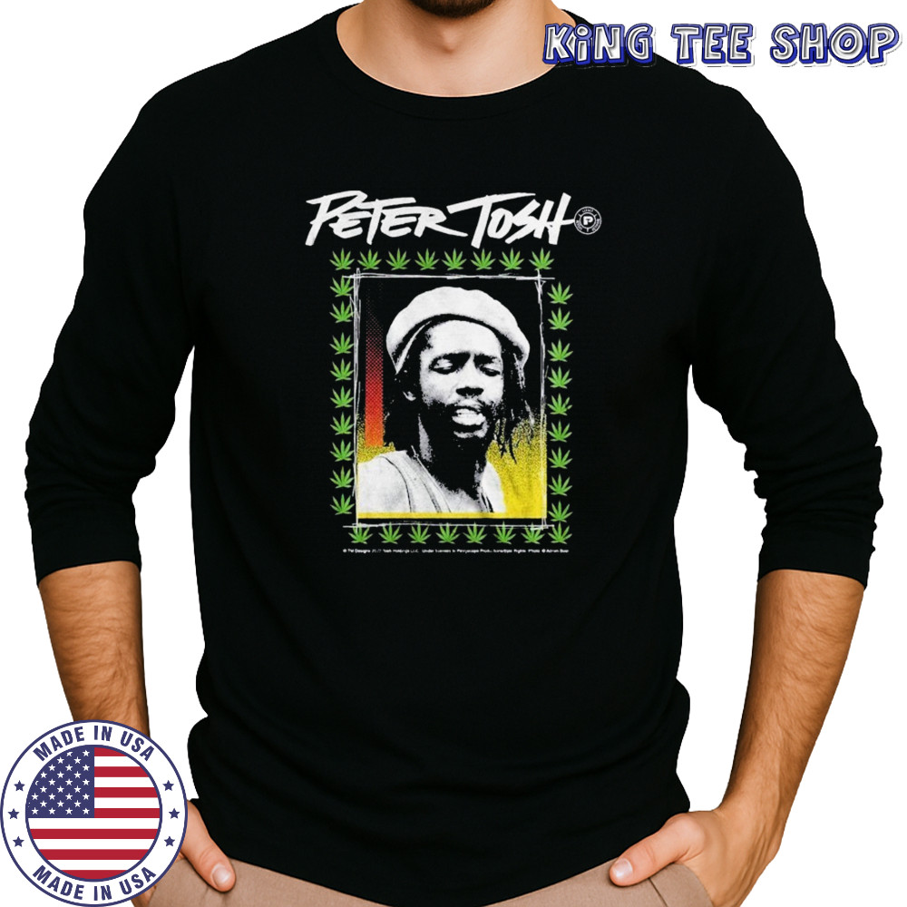 Peter Tosh Herbalist T-shirt Long Sleeved