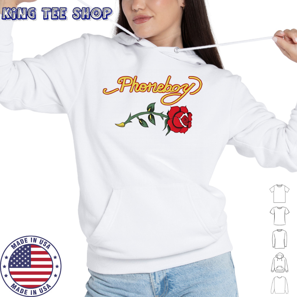 Phoneboy rose flower shirt Hoodie