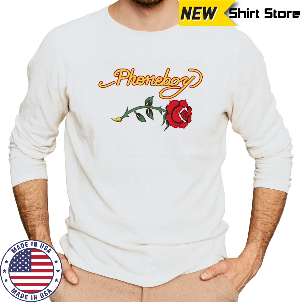Phoneboy rose flower shirt Long Sleeved