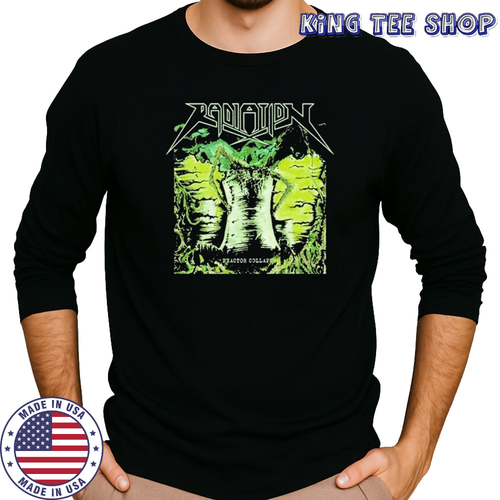 Radiation Reactor Collapse T-shirt Long Sleeved