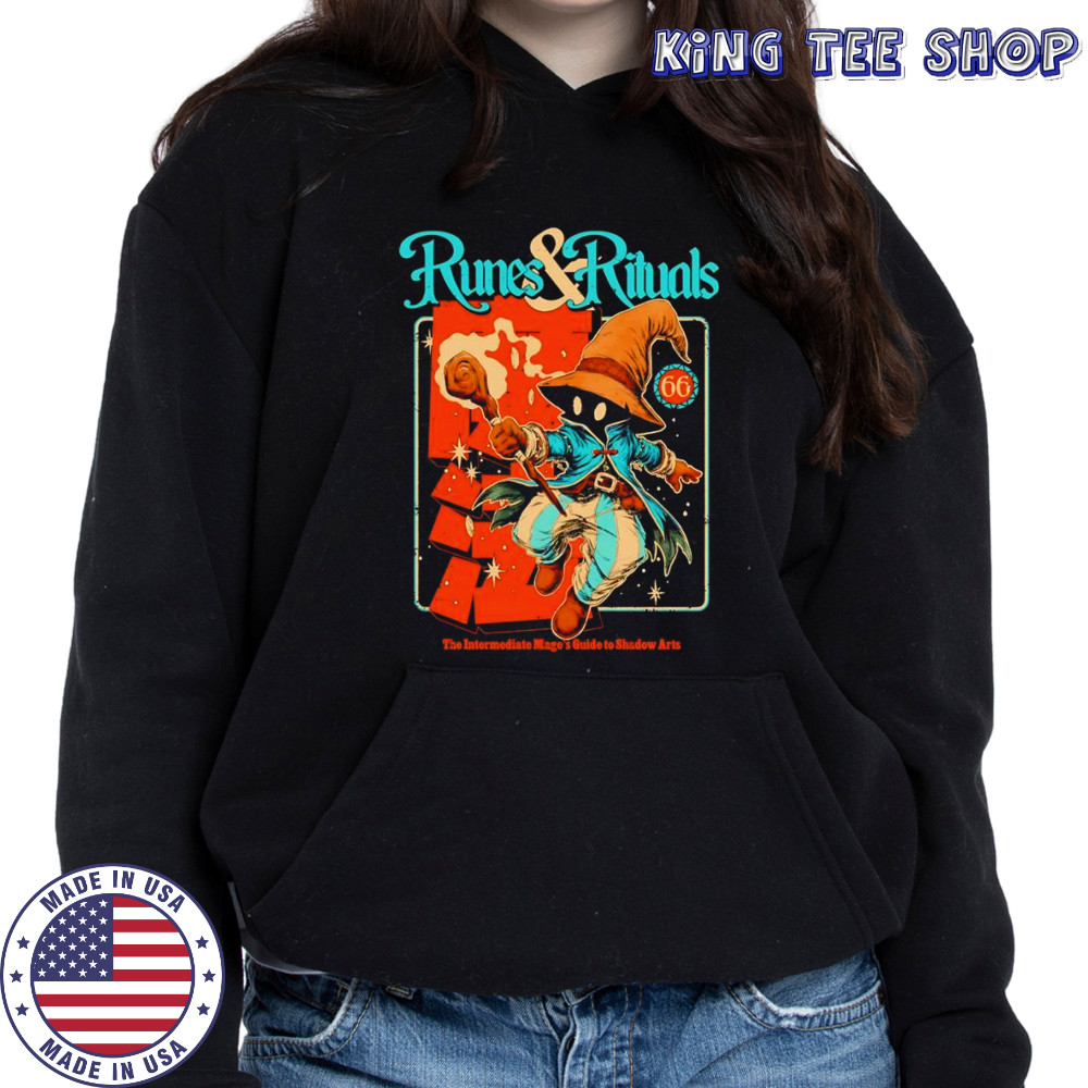 Runes and Rituals the intermediate mage’s guide to shadow arts shirt Hoodie