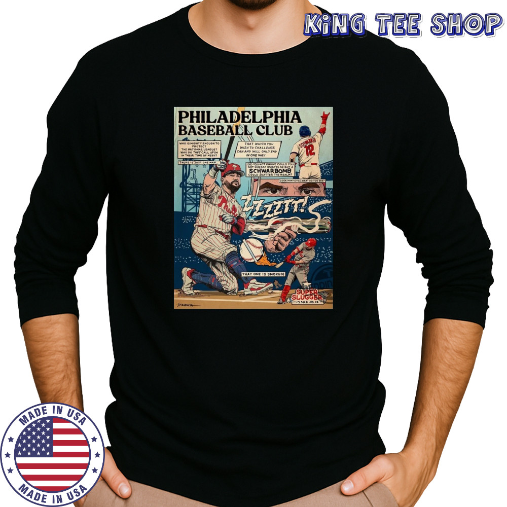 Schwarbomb Comic Comfort Colors T-Shirt Long Sleeved