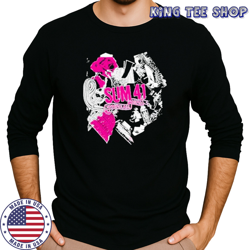 Sum 41 Underclass Hero Anniversary Tote T-Shirt Long Sleeved