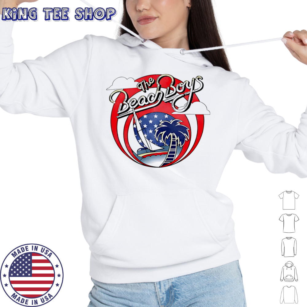 The Beach Boys Surfin’ USA flag shirt Hoodie