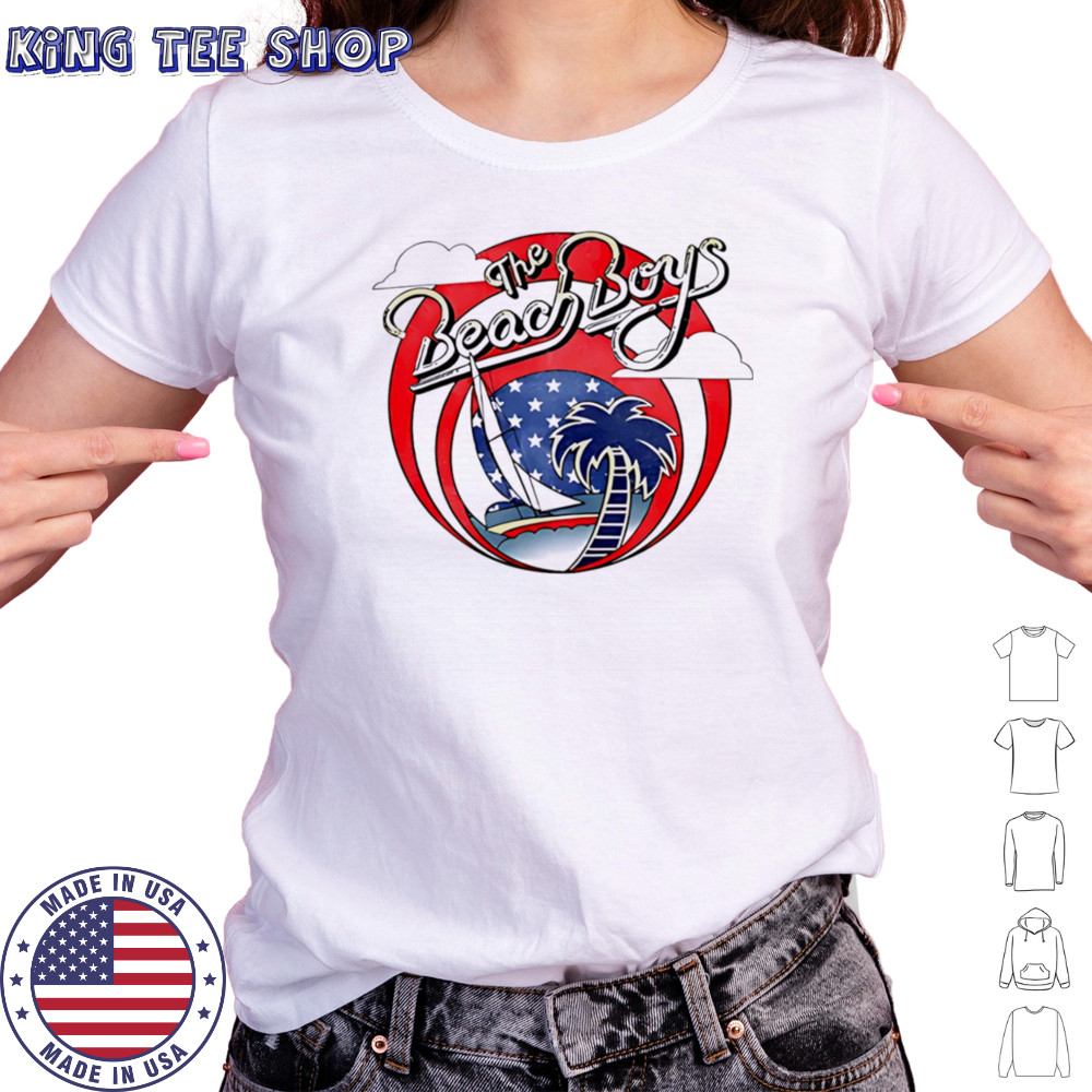 The Beach Boys Surfin’ USA flag shirt Women's T-shirt