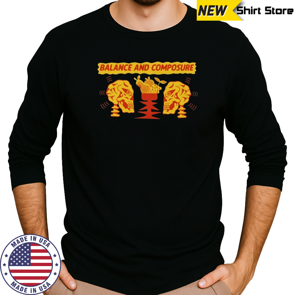 Balance And Composure Skullfruit T-shirt Long Sleeved
