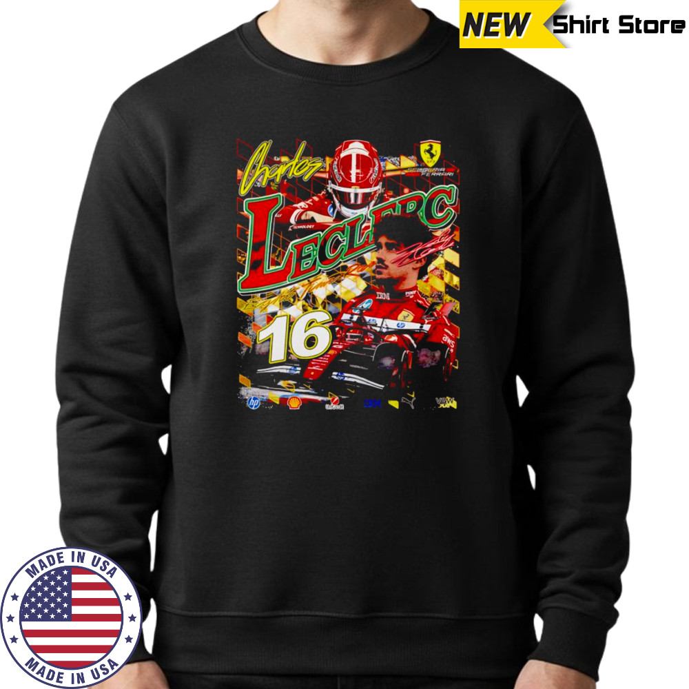 Charles Leclerc ’25 bootleg shirt Sweatshirt