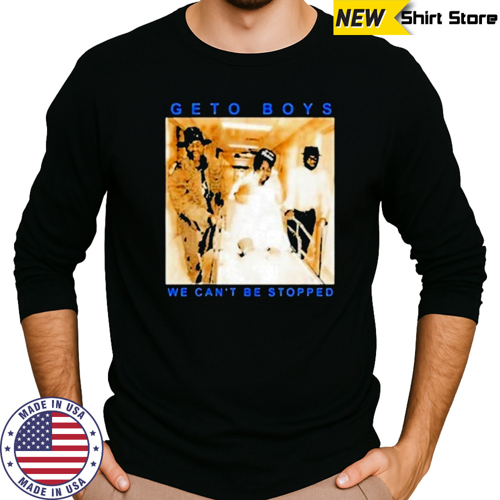 Geto Boys We Cant Be Stopped T-Shirt Long Sleeved