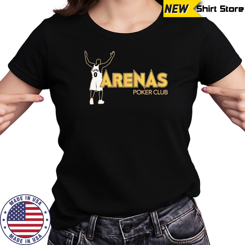 Gilbert Arenas Poker Club T-shirt Women's T-shirt