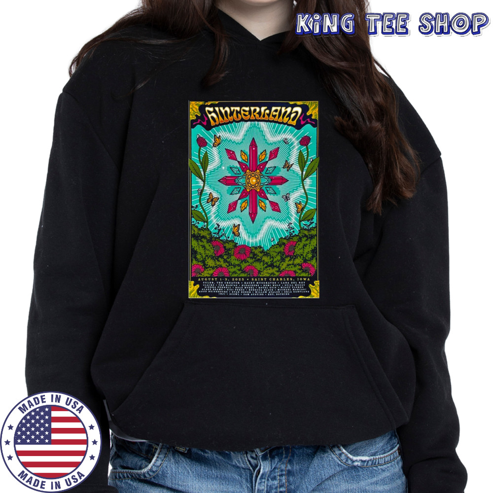 Hinterland Music Festival Aug 1-3 2025 In St. Charles Iowa Poster T-Shirt Hoodie