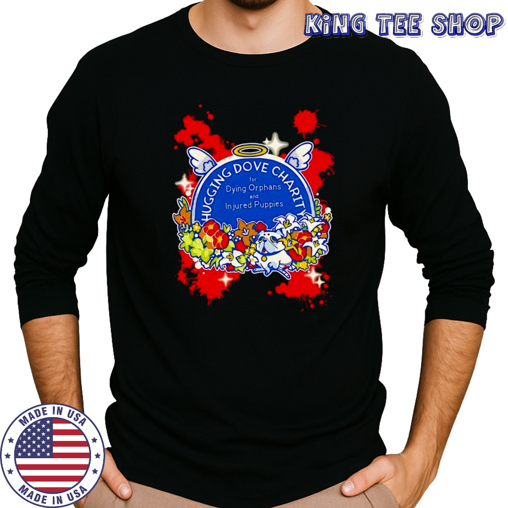 Hugging Dove Charity shirt Long Sleeved