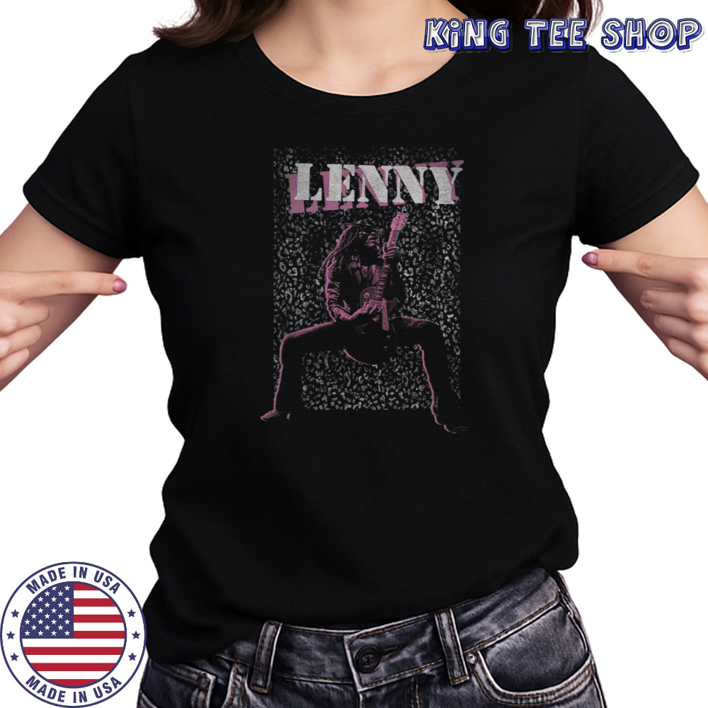 Lenny Kravitz Leopard Print T-Shirt Women's T-shirt
