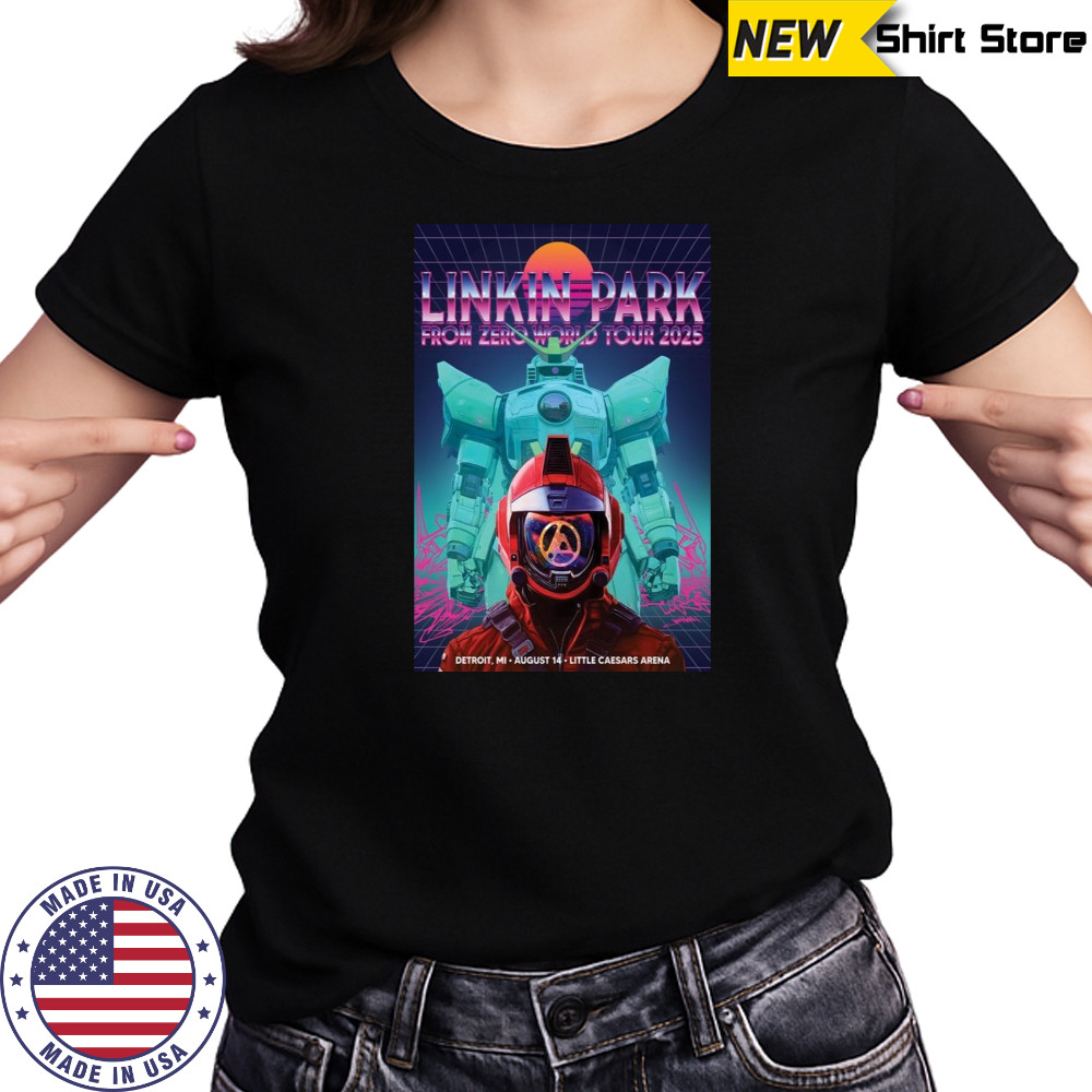 Linkin Park From Zero World Tour Montreal QC Aug 5 2025 Poster T-Shirt Women's T-shirt