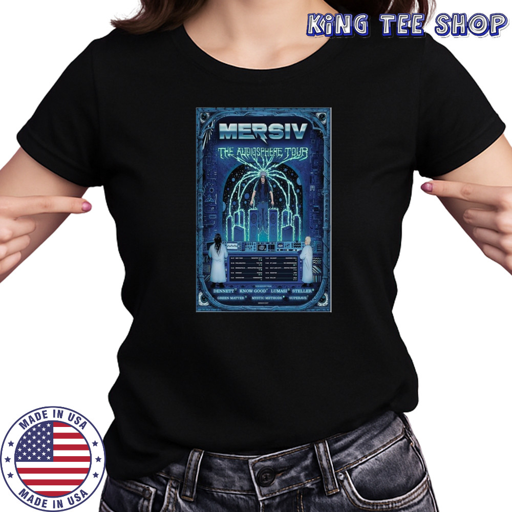 Mersiv The Audiosphere Tour 2025 Poster T-Shirt Women's T-shirt