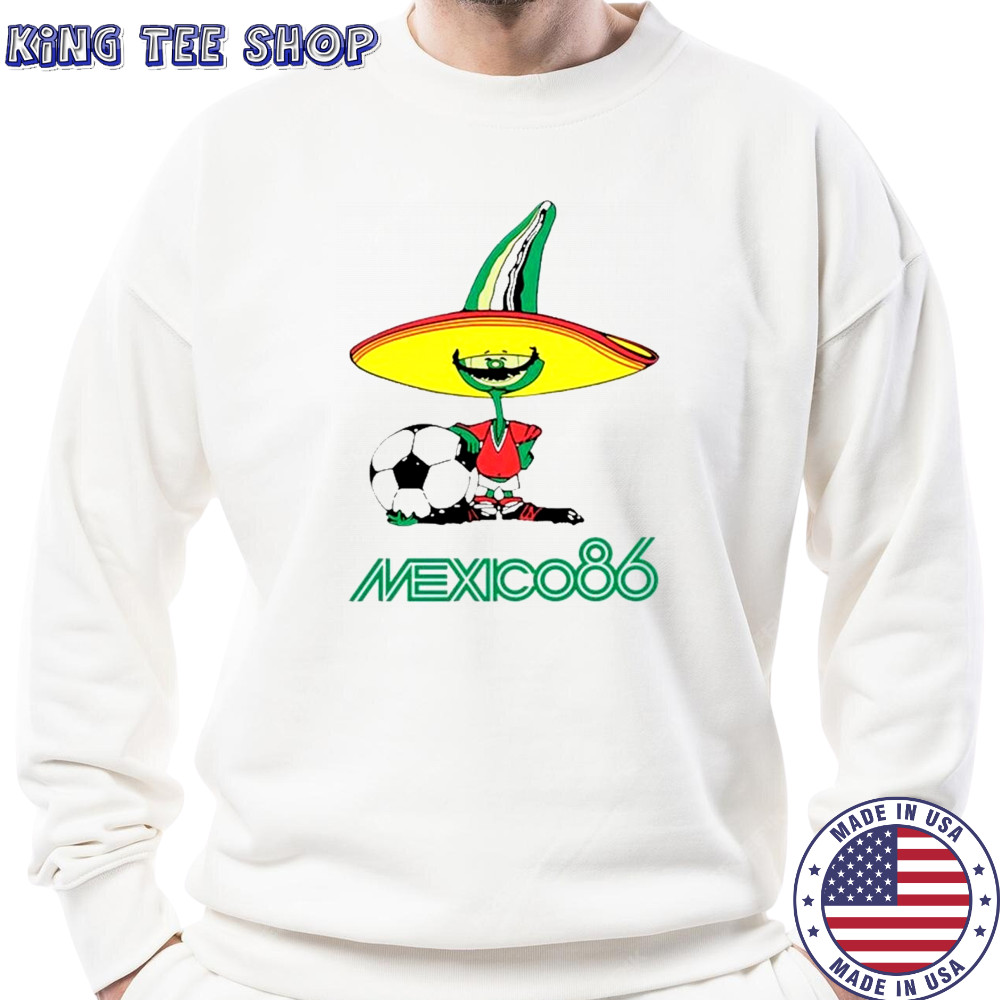Mexico 86 Pique T-Shirt Sweatshirt