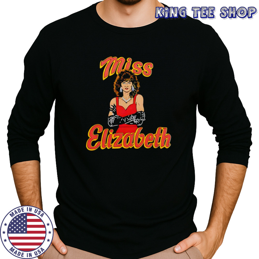 Miss Elizabeth cartoon shirt Long Sleeved