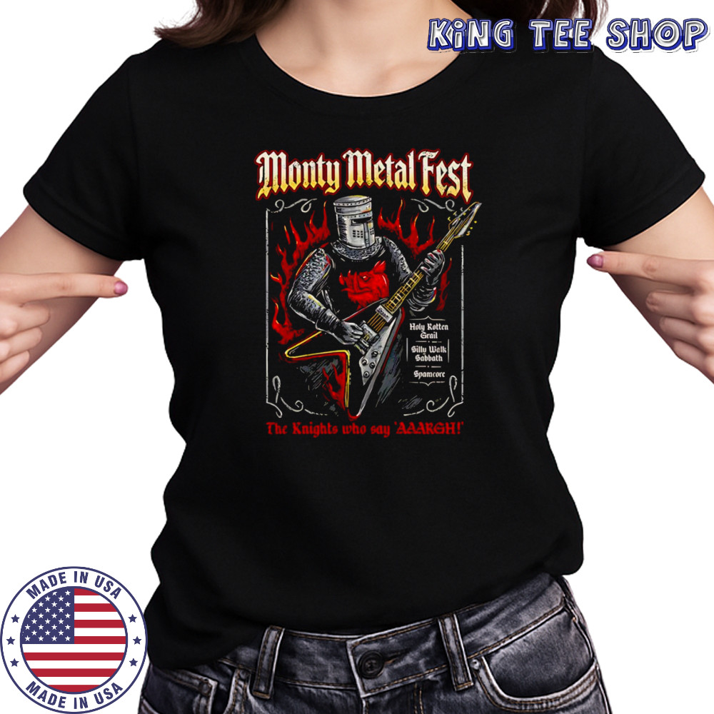 Monty Metal Fest shirt Women's T-shirt
