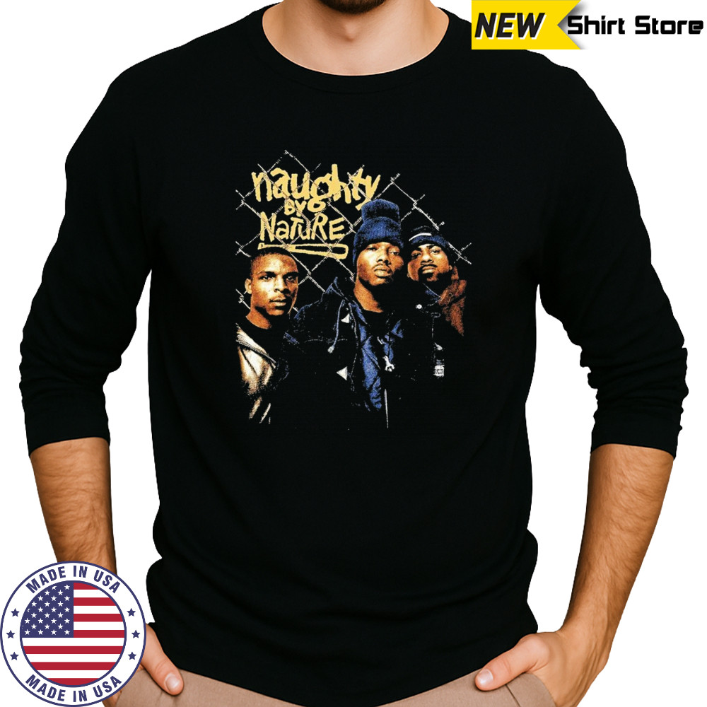 Naughty By Nature Chainlink T-shirt Long Sleeved