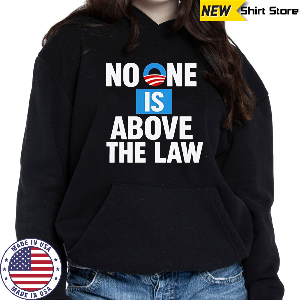 No one is above the law shirt Hoodie