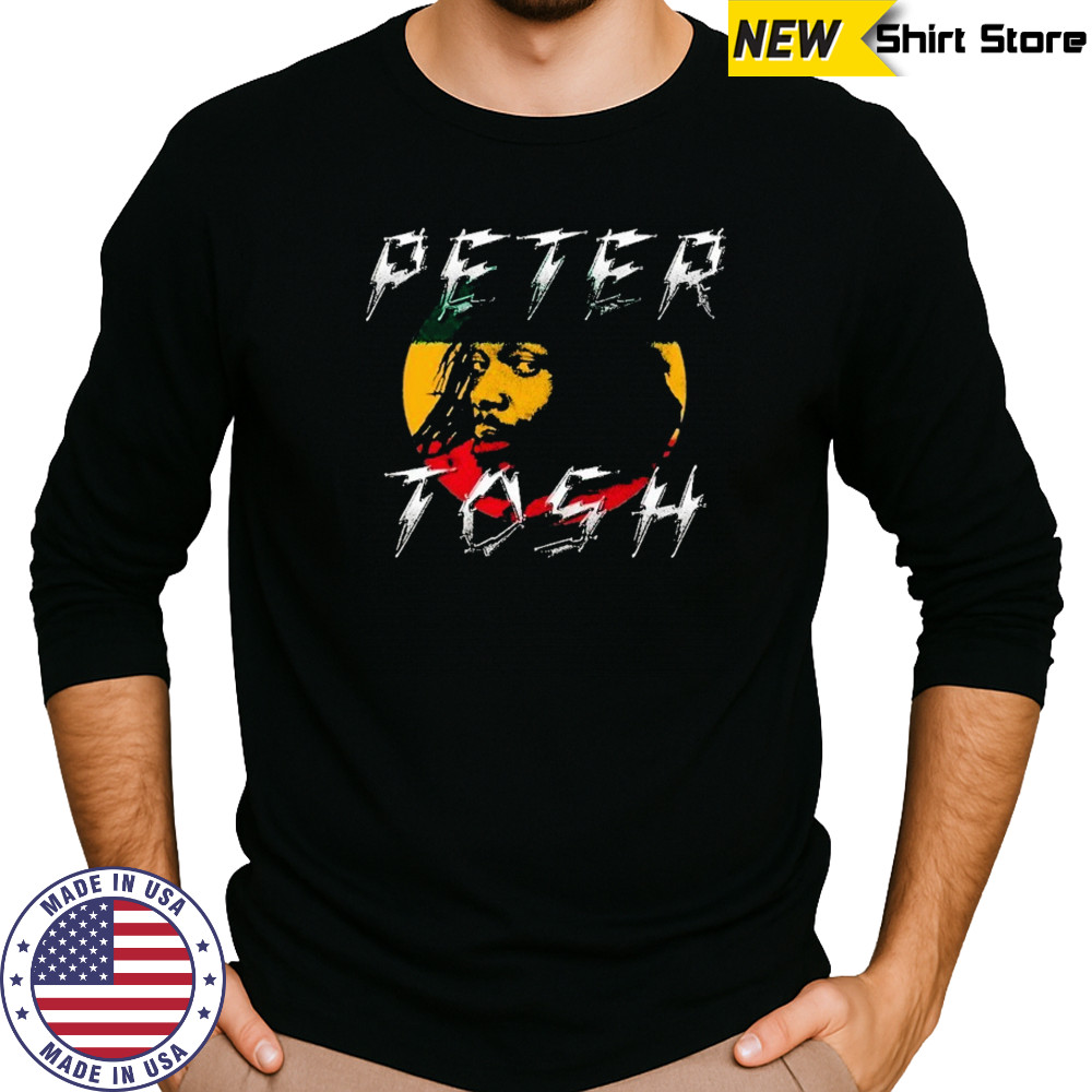 Peter Tosh Lightning T-Shirt Long Sleeved