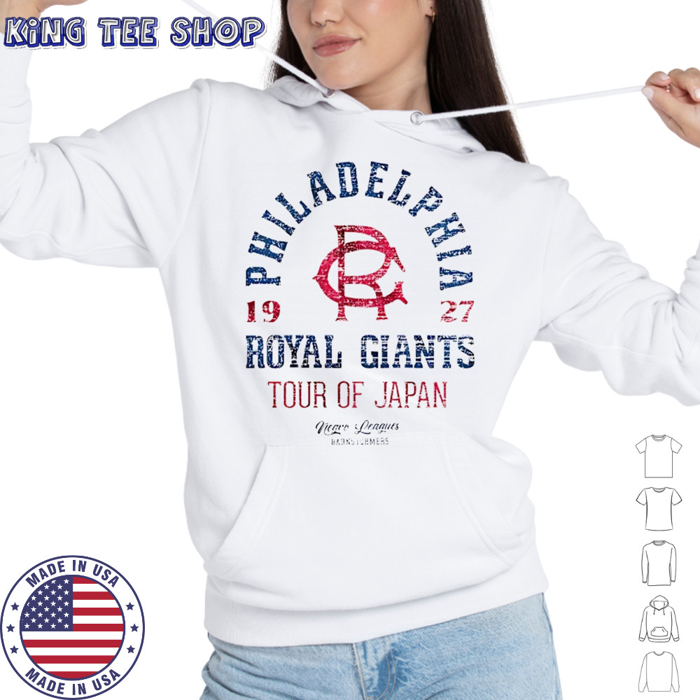 Philadelphia Royal Giants Tour Of Japan 1927 shirt Hoodie