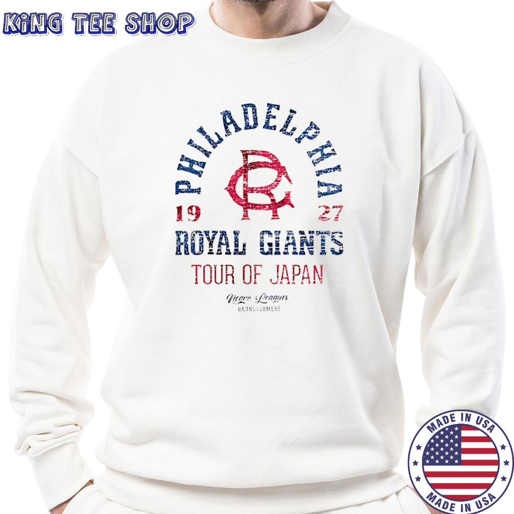 Philadelphia Royal Giants Tour Of Japan 1927 shirt Sweatshirt