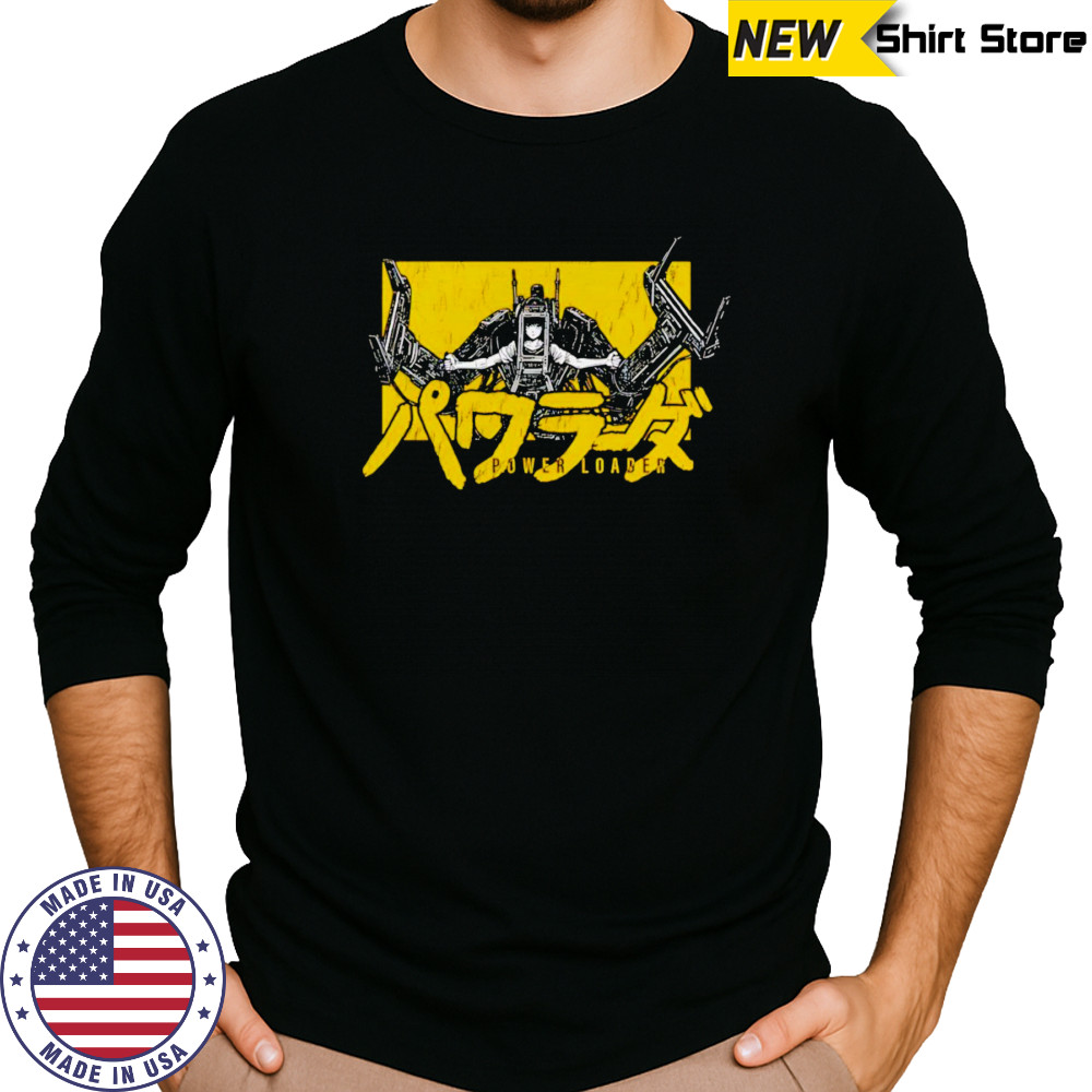 Power Loader graphic shirt Long Sleeved