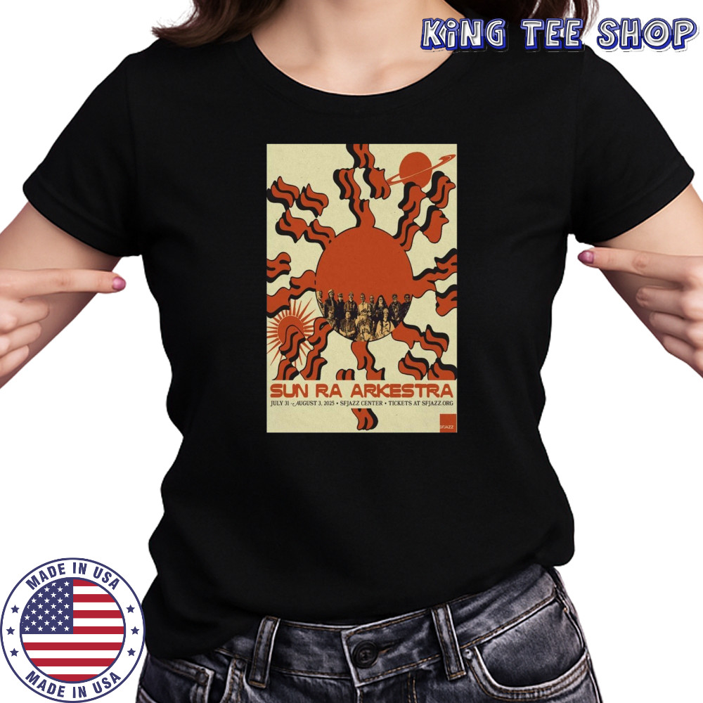 Sfjazz Center Sun Ra Arkestra Poster 2025 T-Shirt Women's T-shirt