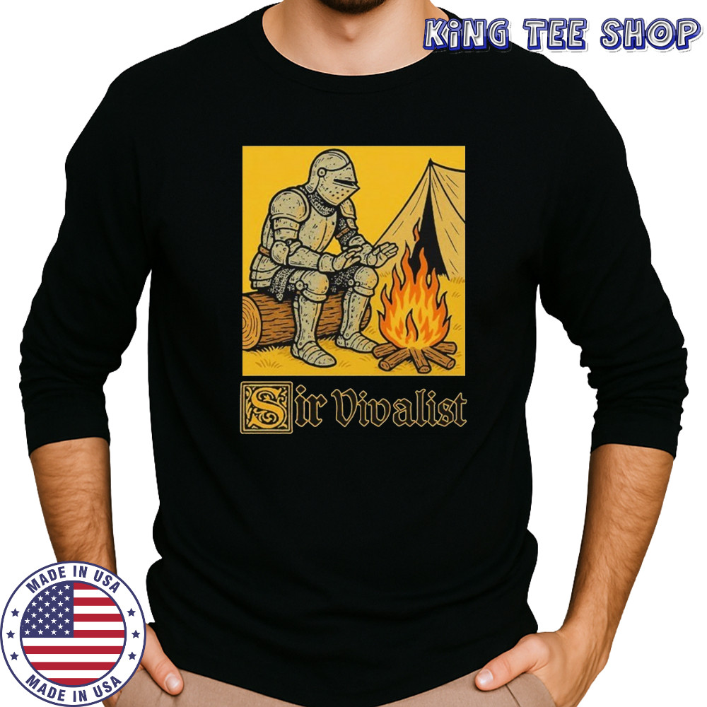Sir Vivalist Warrior T-Shirt Long Sleeved