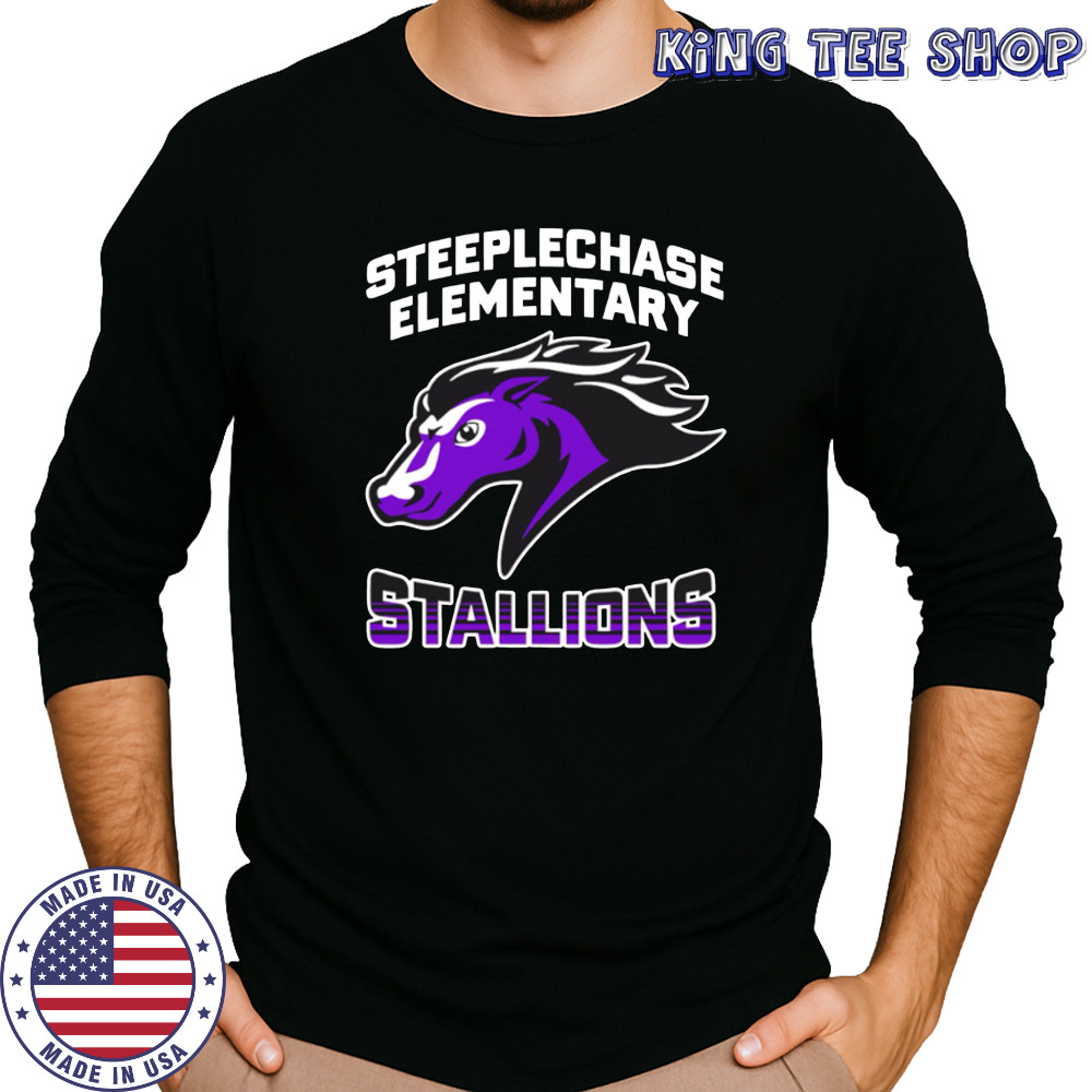 Steeplechase Stallions Elementary Go Stallions shirt Long Sleeved