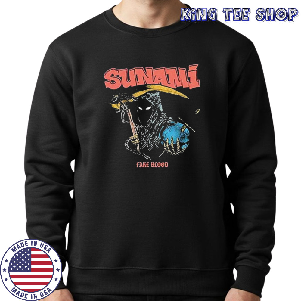Sunami Fake Blood T-Shirt Sweatshirt