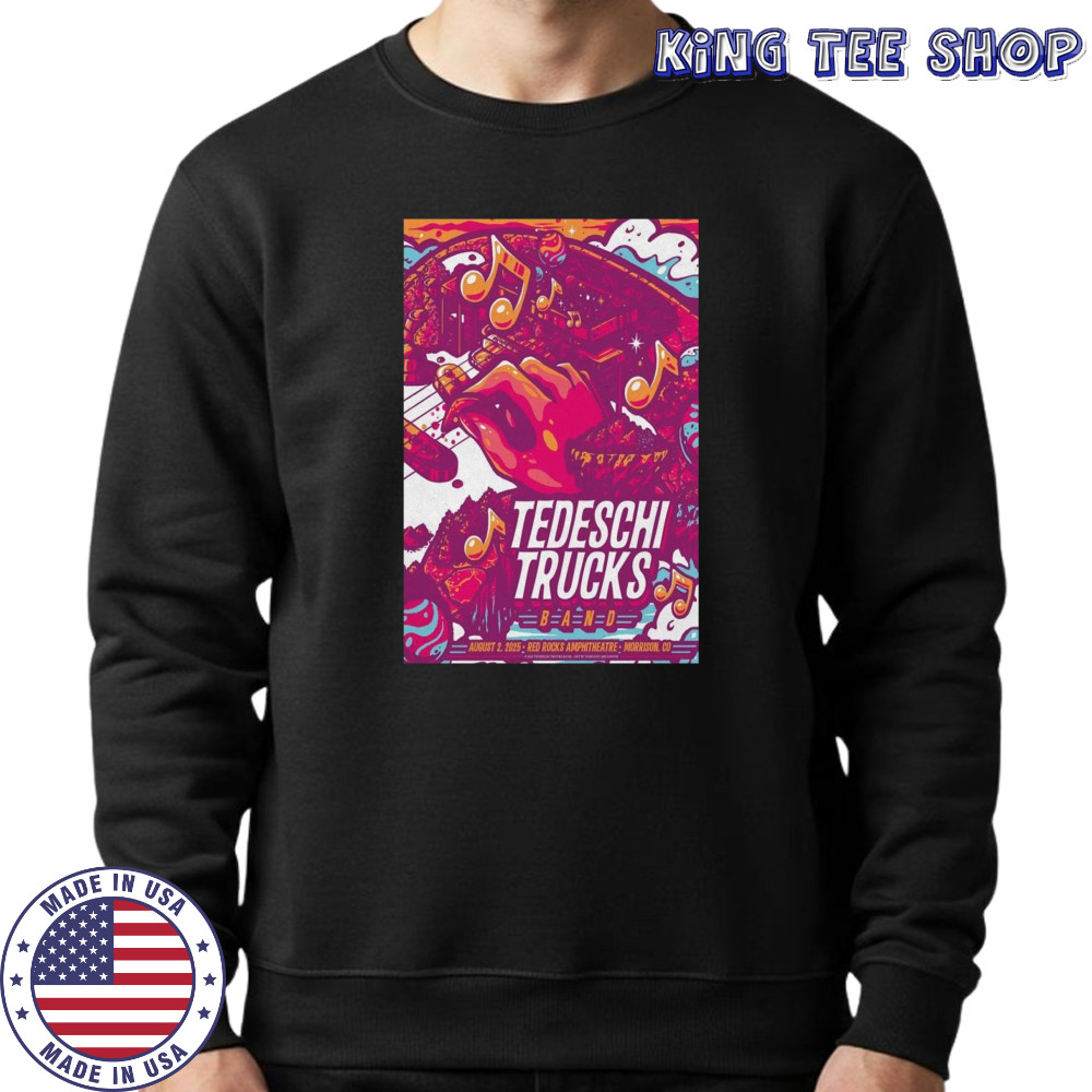 Tedeschi Trucks Band Aug 2 2025 In Morrison CO Poster T-Shirt Sweatshirt