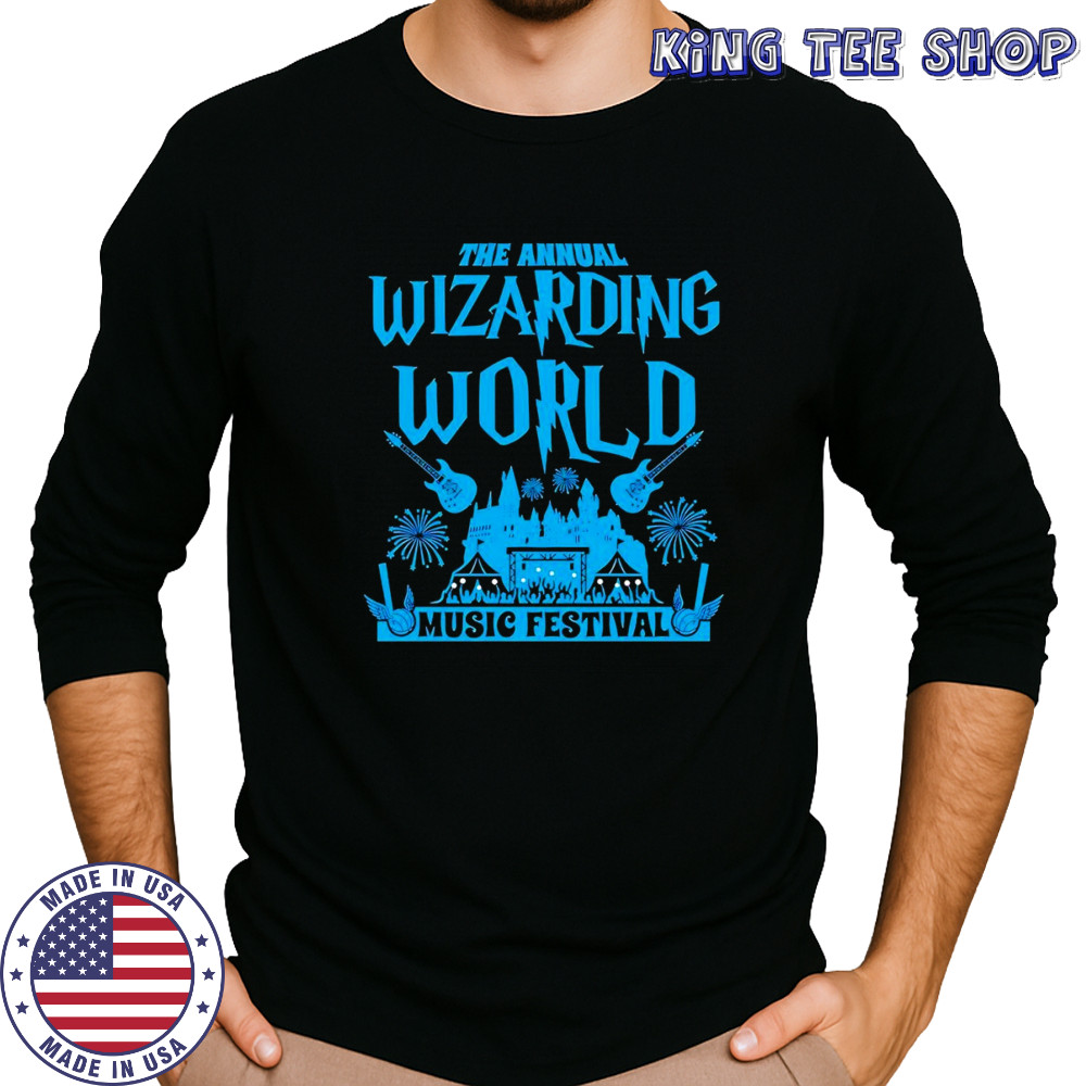 The annual wizarding world music festival shirt Long Sleeved