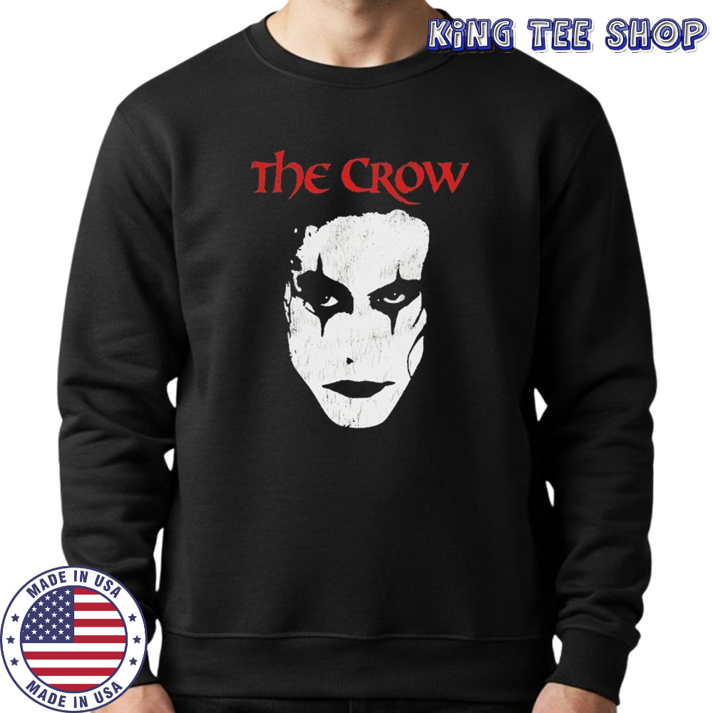 The Crow Face T-shirt Sweatshirt