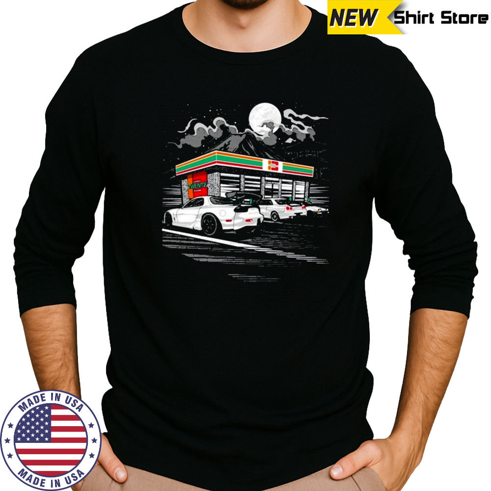 1320Video Midnight Run 7-Eleven T-Shirt Long Sleeved