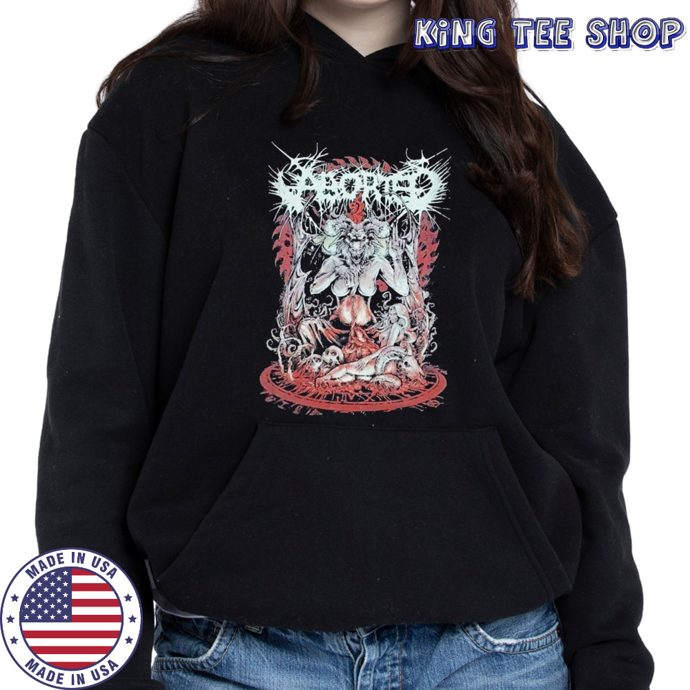 Aborted Baphomet T-shirt Hoodie