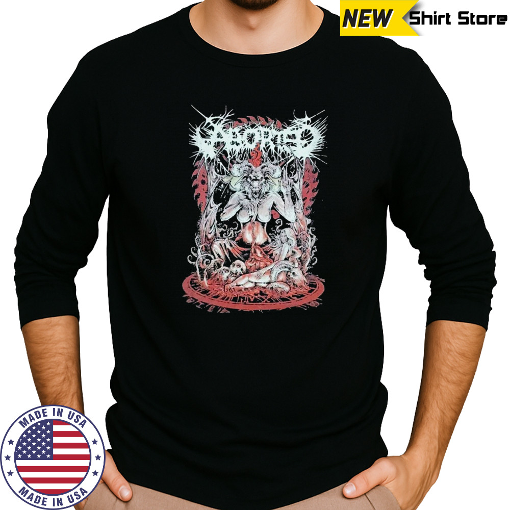 Aborted Baphomet T-shirt Long Sleeved