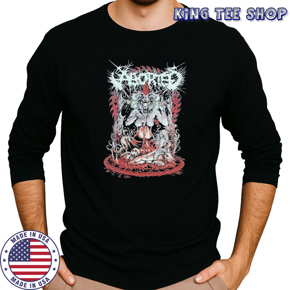 Aborted Baphomet T-shirt Long Sleeved