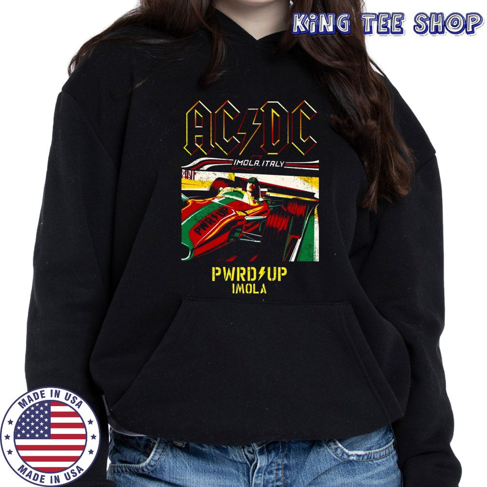 ACDC Imola PWR UP T Shirt Hoodie