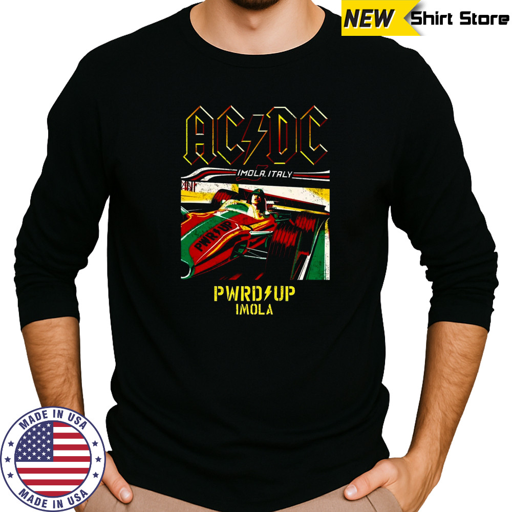 ACDC Imola PWR UP T Shirt Long Sleeved
