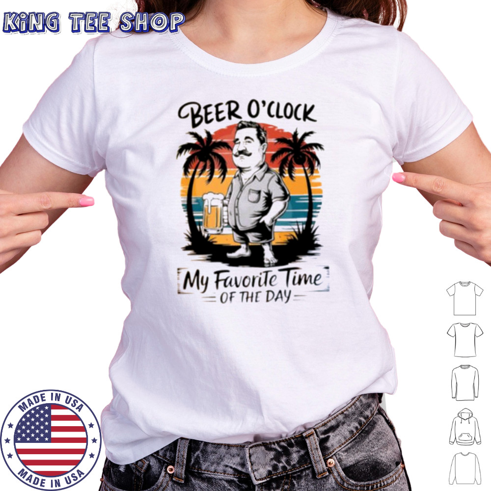 Beer O’clock my favorite time of the day vintage shirt Women's T-shirt