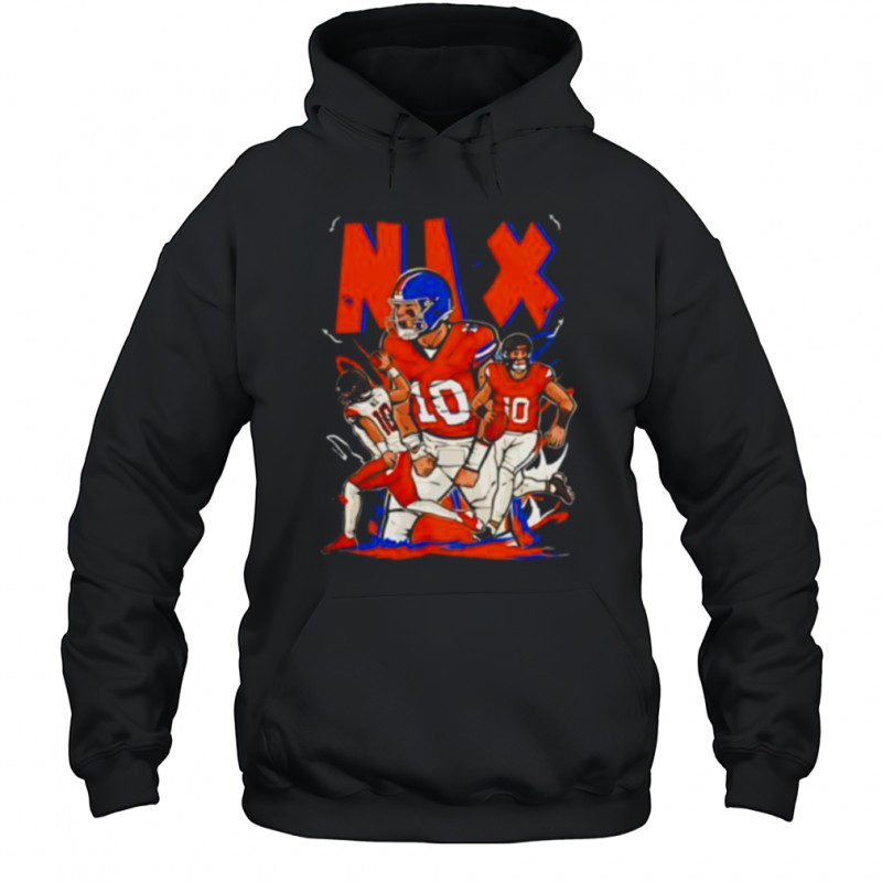 Bo Nix Cartoon Style Denver Football shirt Hoodie