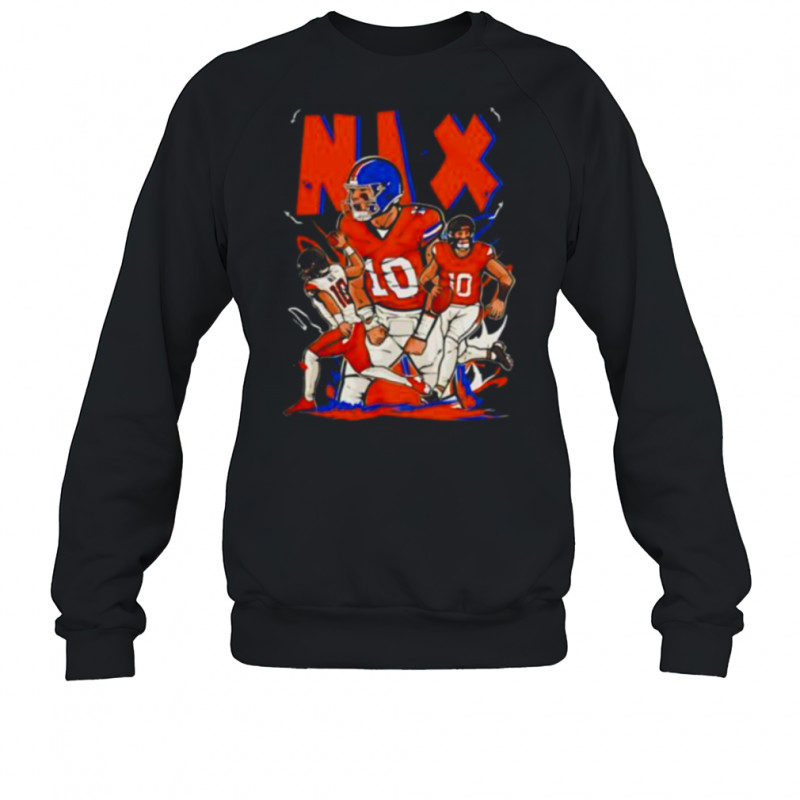 Bo Nix Cartoon Style Denver Football shirt Sweatshirt