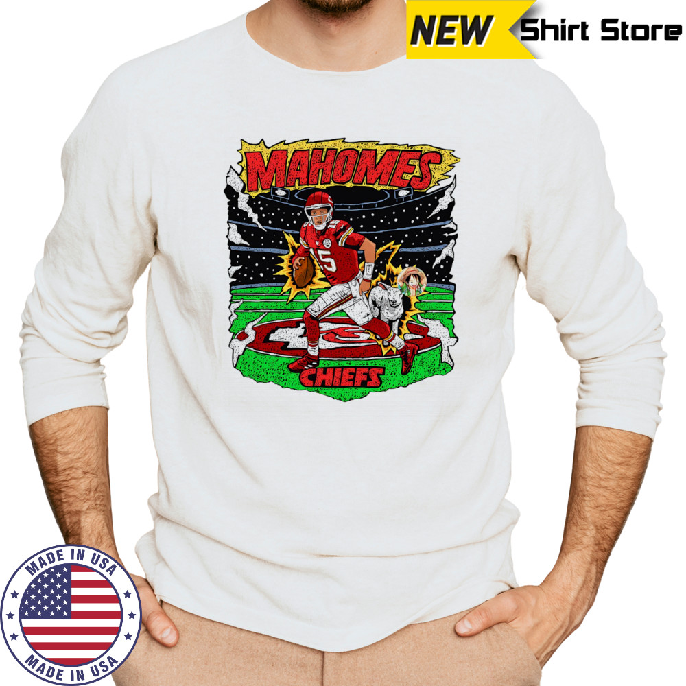 Chiefs Mahomes Goat shirt Long Sleeved